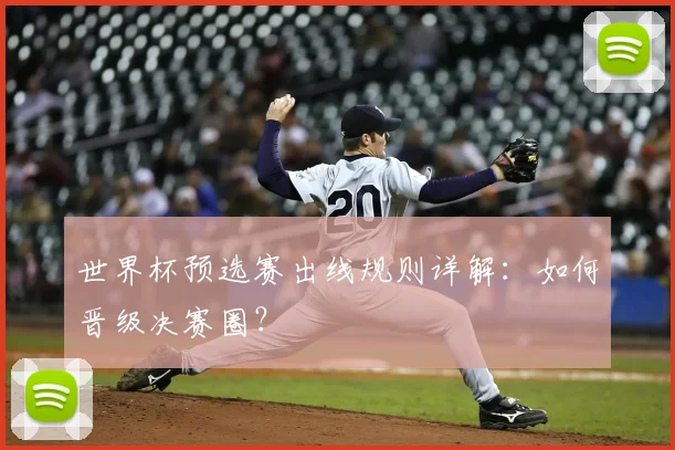 世界杯预选赛出线规则详解：如何晋级决赛圈？